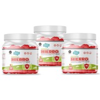 Pack 3x2 Hierro Propóleo Vitamina C y Prebióticos Gummies Kids