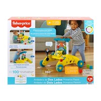 Fisher Price Andadera Dos Lados Primeros Pasos