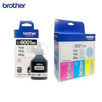 Tinta BT-6001bk Negro Tripack Brother Juego Completo Presentacion Original