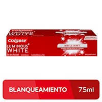 Pasta Dental Colgate Luminous White Brilliant 75 ml