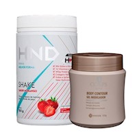 Kit Ponte Fitness Batido FRESA con Gel Reductor Medidas