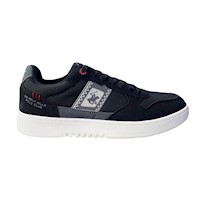 Zapatillas Beverly Hills Polo Club Hog Black Hombre