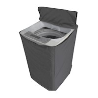 Funda / Forro Para Lavadoras Tela Gruesa 22kg Gris