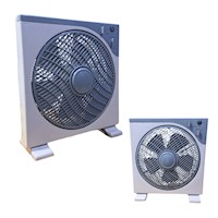 Ventilador Cuadrado de Mesa 12 Pulgadas 3 Velocidades con Timer Everbest