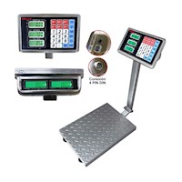 "Balanza con Brazo 150Kg Doble Display OPALUX - OP-9015DD	"