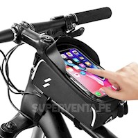 Soporte Porta Celular para Bicicleta Moto Impermeable Bolso