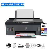 Impresora HP Smart Tank 515 impresora multifuncional Wifi, Bluetooth