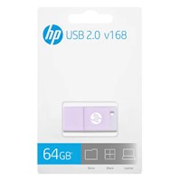 Memoria USB 2.0 64GB HP V168P LILA - HPFD168P-64