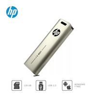 Memoria USB HP 128GB X796W 3.2 Metal