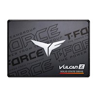 Unidad en estado solido T-FORCE VULCAN Z, 1TB, SATA 6Gb/s, 2.5", Negro, DC +5V