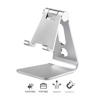 Soporte Para Celular Corporativos ST for Business Aluminio HS218 Silver -Tablet