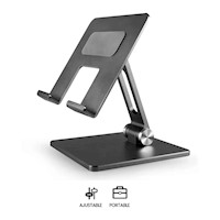 Soporte Para Tablet Corporativos Aluminio HS221S Dark Grey - Celular