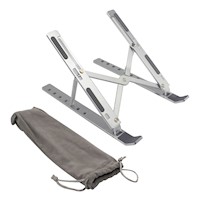 Soporte de Aluminio ST Portatil p-Laptop Ergonomico Plegable HS400sil