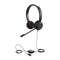 Audífonos Jabra Evolve 20 USB-C Stereo Headset Oficina Profesional