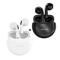 Audífonos Bluetooth Lenovo HT38 Blanco y Lenovo Ht38 Negro