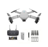 Drone E88 Wifi Doble Cámara 4k + Estuche Y Accesorios-G