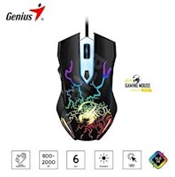 Mouse Alámbrico Gaming- Scorpion USB Iluminación RGB