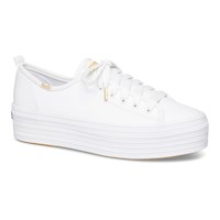 Zapatilla Triple Up Leather White para Mujer