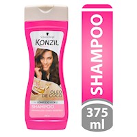 Shampoo KONZIL Óleo de Coco + Complejo Vita12 Frasco 375ml