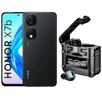 Honor X7b 256GB Negro + Audifonos Gamer M25