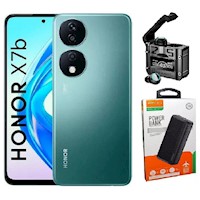 Honor X7b 256GB Verde + Audifonos Gamer M25 + Powerbank 10000mAh