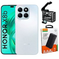 Honor X8b 256GB Plata + Audifonos Gamer M25 + Powerbank 1000mAh