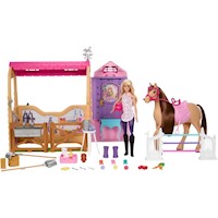 Barbie Juego de Establo con Accesorios - Netflix