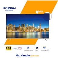 TV Hyundai Ultra HD 65" Smart WebOS HYLED6508W4KM
