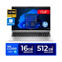 LAPTOP HP PROBOOK 450 G10 Intel Core™ i5-1335U 16GB 512GB SSD 15.6"  FHD W11PRO  EMPRESARIAL