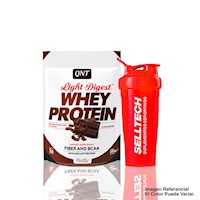 Proteína Qnt Whey Light Digest 1.1lb Chocolate + Shaker