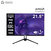 Monitor TEROS TE-2133S 21.5" FHD IPS 120Hz 1ms HDMI VGA Parlantes