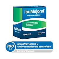 Ibumejoral 400 mg Cápsulas Blandas