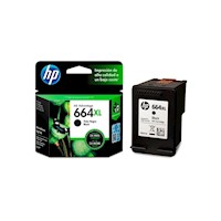 Cartucho de Tinta HP 664XL Negro Alto rendimiento Original F6V31AL