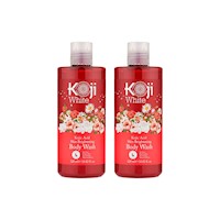 Gel de baño iluminador de piel con ácido kójico Koji 2 Unid