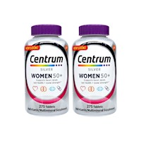 Centrum Silver Women 50+ Multivitaminico 275 Tabletas 2 Unidades