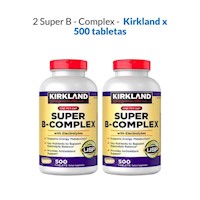 2 Super B-Complex 500 tabletas - kirkland signature