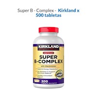 Super B-Complex 500 tabletas - kirkland signature