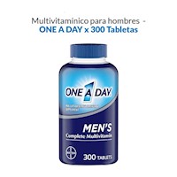 Multivitamínico para hombres, 300 tabletas- ONE A DAY