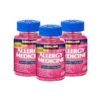 3 Allgergy medicine defenhidramina HCI 25 Mg - Kirkland 600 tabletas