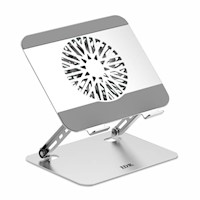 iDock - Cooler Premium W300 Aluminio con Ventilador - Silver