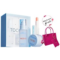 Trio Facial Set - Tocobo Glow & Moist + Cartera Regalo