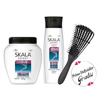 Shampoo-Mascarilla Bomba De Vitaminas Skala Con Hialu + Cepillo Definidor Gratis