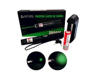 Puntero Laser Verde Recargable Cafini Gran Alcance 2000M