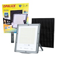 "Luminaria Solar LED Tricolor con Control 400W 3500Lm  OP-SFL519-400"