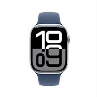 APPLE WATCH SERIE 10 46MM GPS SPORT BAND M/L - SILVER AL DENIM
