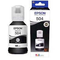 Botella de tinta 504 EPSON COLOR NEGRO