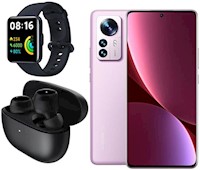 Xiaomi 12 purple 8GB 256GB + Watch 2 lite blue + Buds 3 Lite