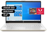 Laptop HP 15-GW0005LA Win10 AMD Ryzen 3 3250U 8GB RAM 256GB SSD 15.6"
