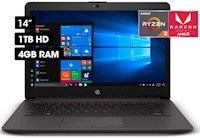 Laptop HP AMD Ryzen 3 4GB 1TB HDD 14"