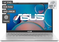 Laptop Asus X415JA-EB1769 Intel Core i3-1005G1 14" FHD 256SSD 8GB RAM